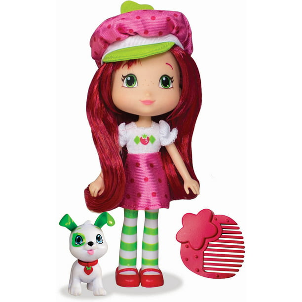 Bath toy Strawberry Shortcake Cartoon characters  figurine Doll